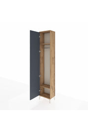 Arges Dolap 2 Raflı Tek Kapaklı Tek Askılı 44x30x221 - S28M003V8A