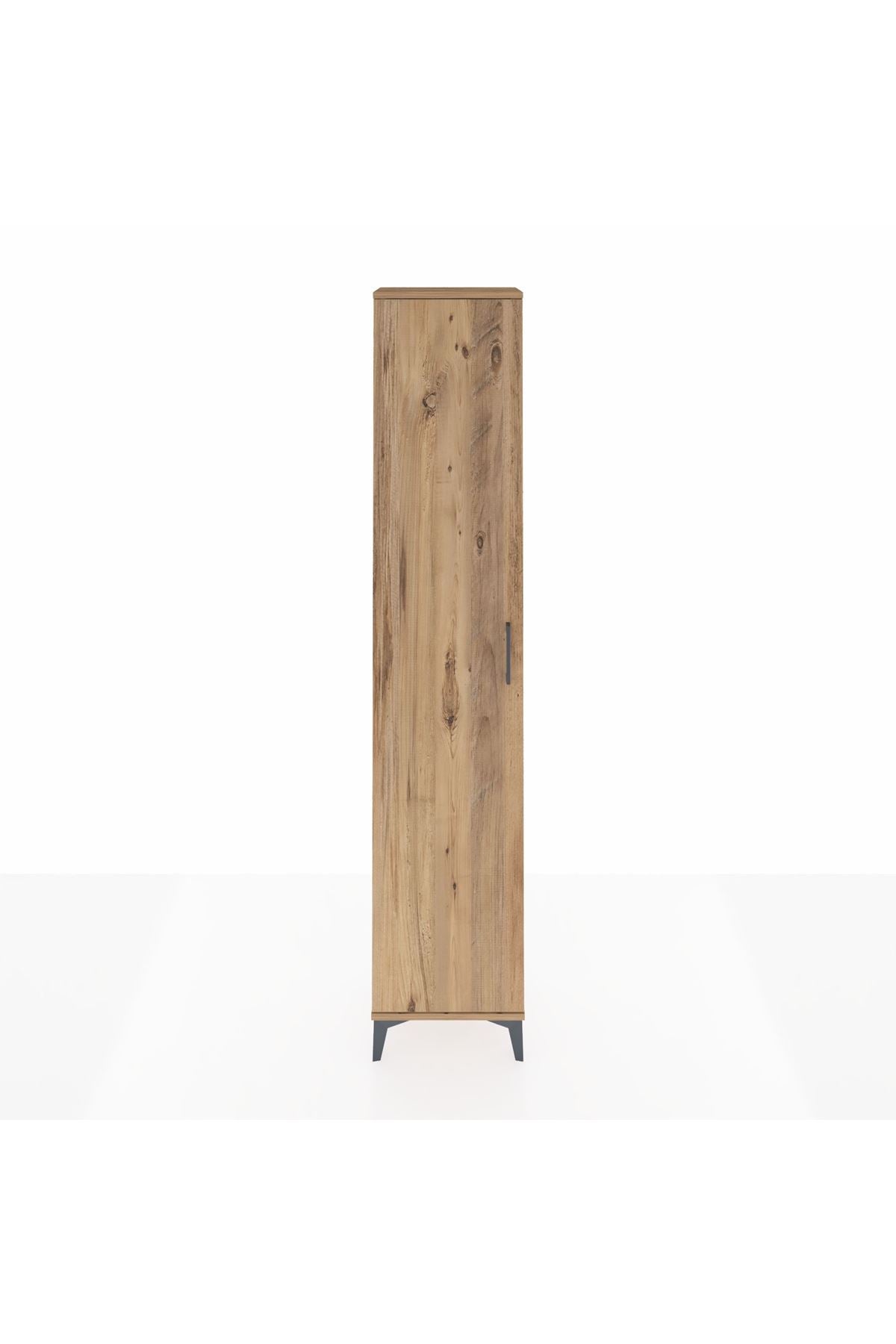 Arges Dolap 2 Raflı Tek Kapaklı Tek Askılı 44x30x221 - S28M003V9A