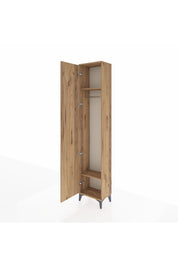 Arges Dolap 2 Raflı Tek Kapaklı Tek Askılı 44x30x221 - S28M003V9A