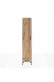 Arges Dolap 3 Raflı Tek Çekmeceli Tek Askılı 44x30x221 - S28M004V3A