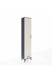 Arges Dolap 5 Raflı Tek Çekmeceli Tek Kapaklı 44x30x221 - S28M005V4A