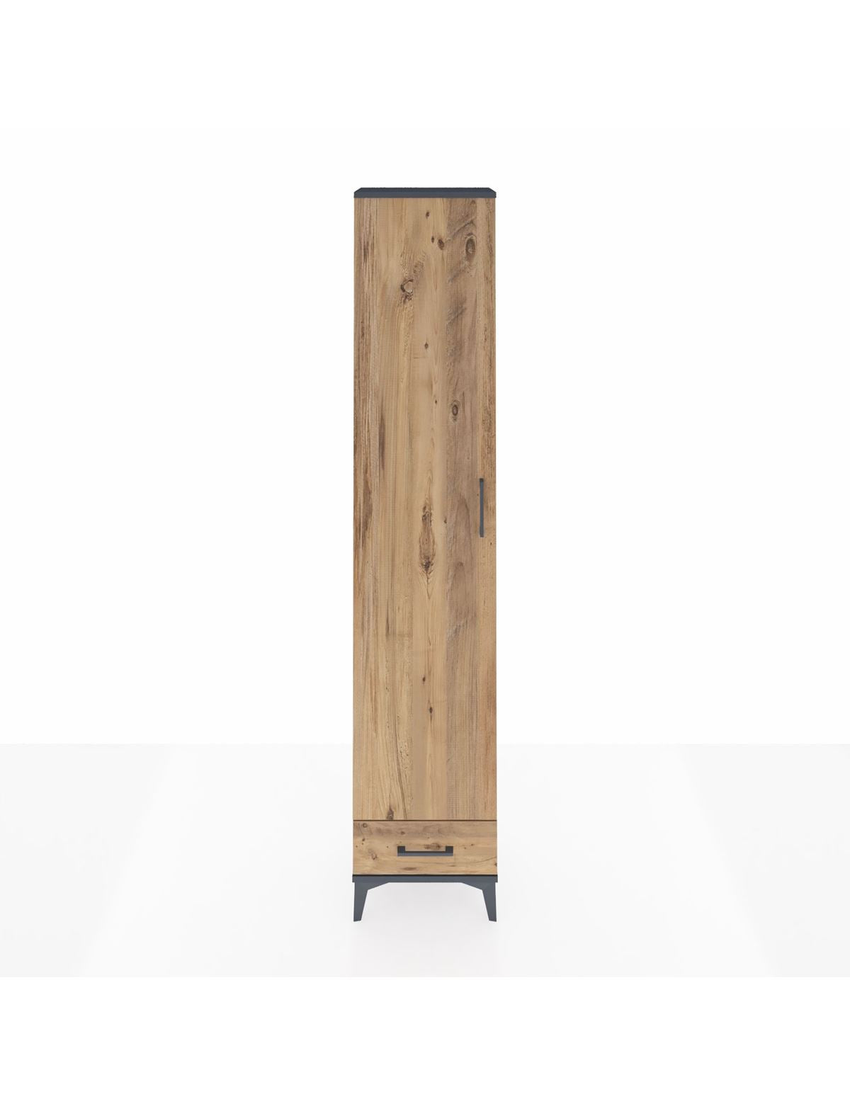 Arges Dolap 5 Raflı Tek Çekmeceli Tek Kapaklı 44x30x221 - S28M005V6A