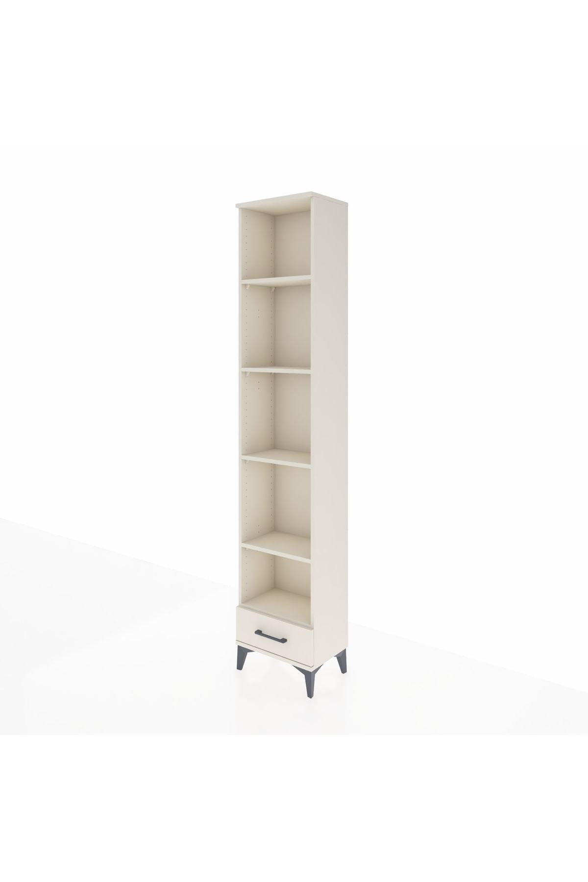 Arges Dolap 5 Raflı Tek Çekmeceli 44x30x221 - S28M006V1A