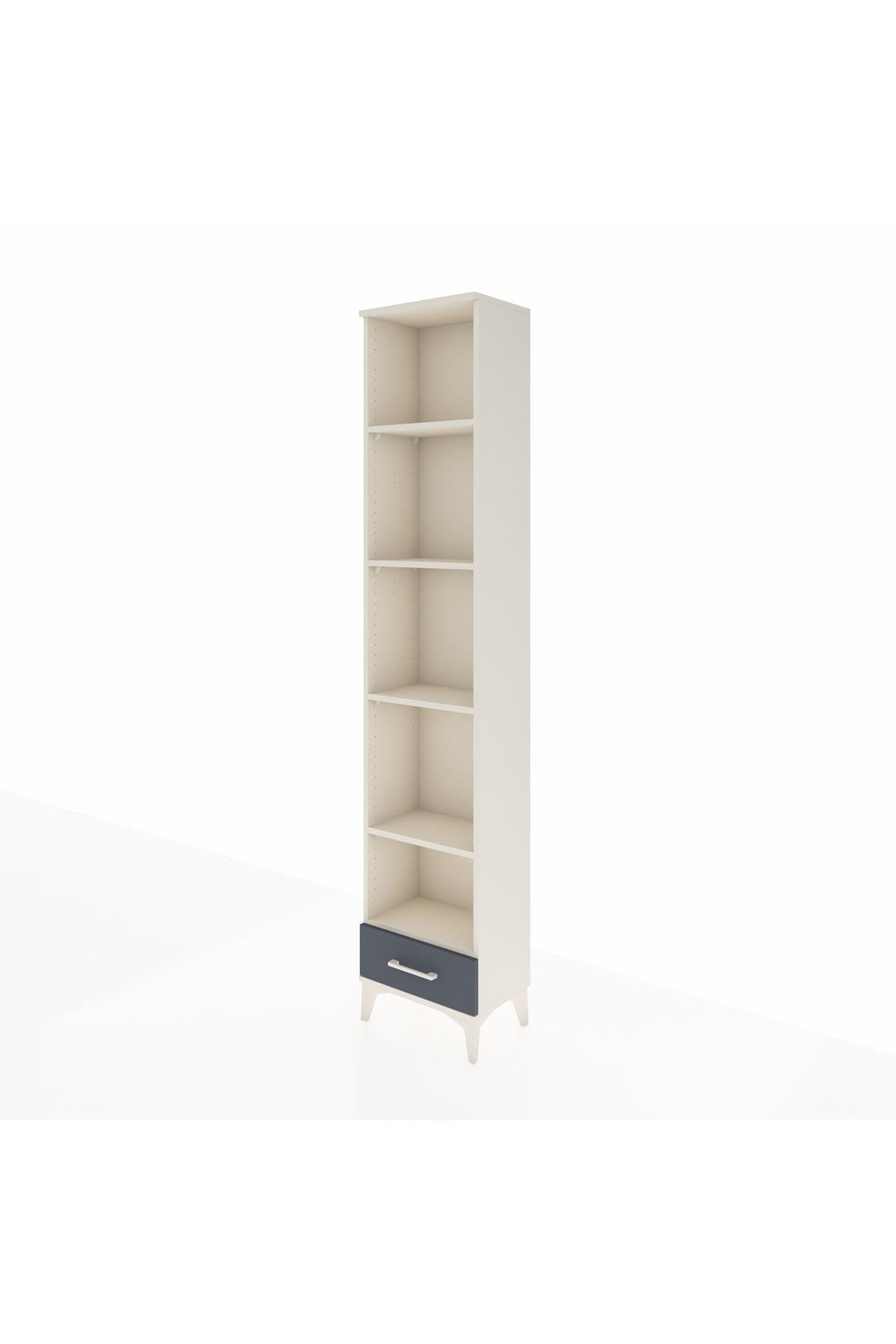 Arges Dolap 5 Raflı Tek Çekmeceli 44x30x221 - S28M006V2A