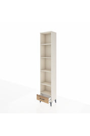 Arges Dolap 5 Raflı Tek Çekmeceli 44x30x221 - S28M006V3A