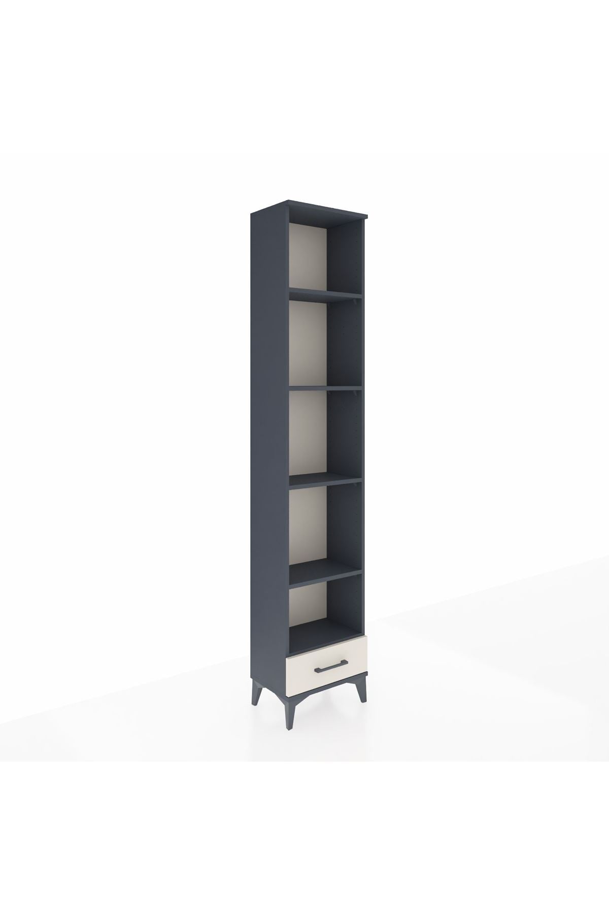 Arges Dolap 5 Raflı Tek Çekmeceli 44x30x221 - S28M006V4A