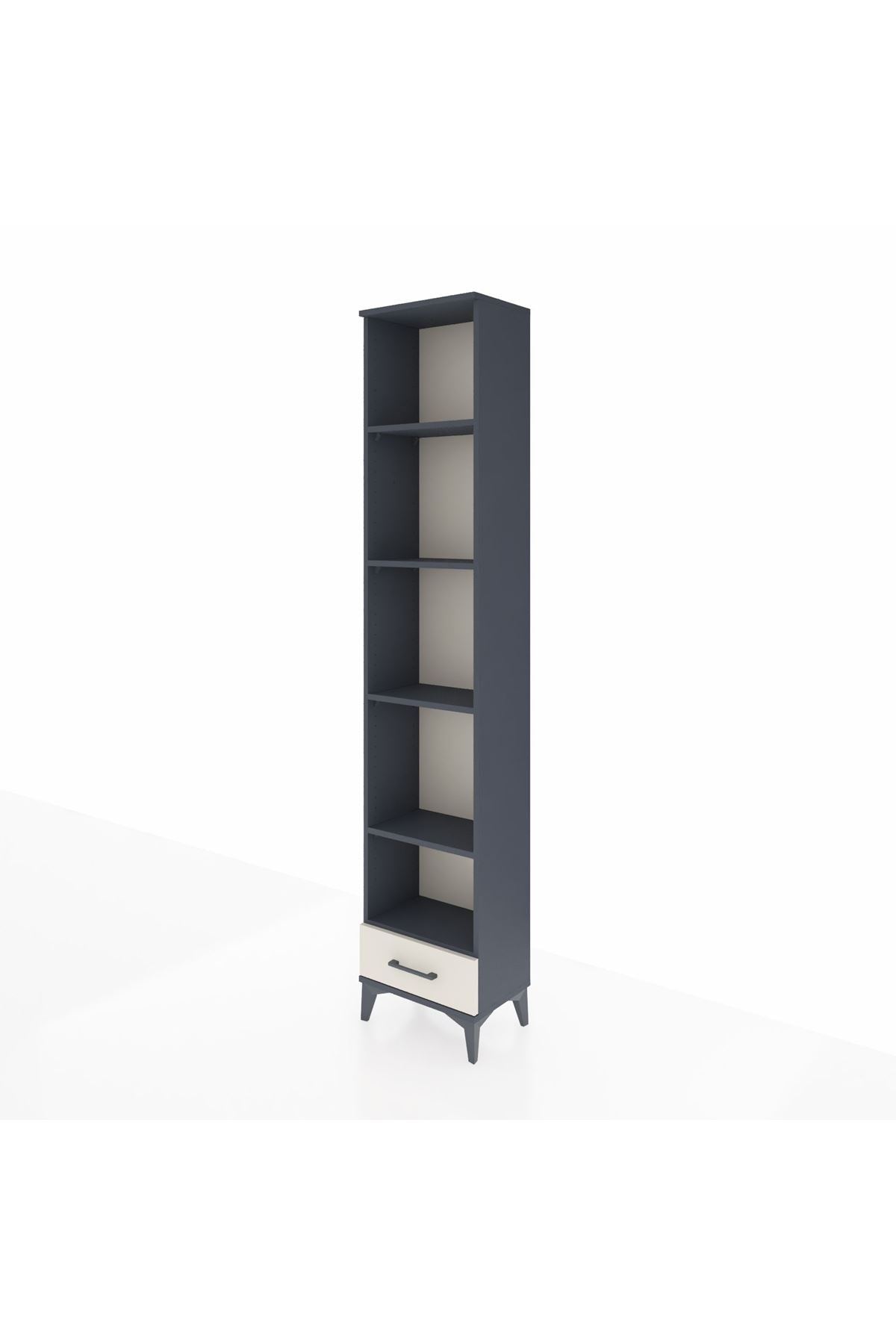 Arges Dolap 5 Raflı Tek Çekmeceli 44x30x221 - S28M006V4A