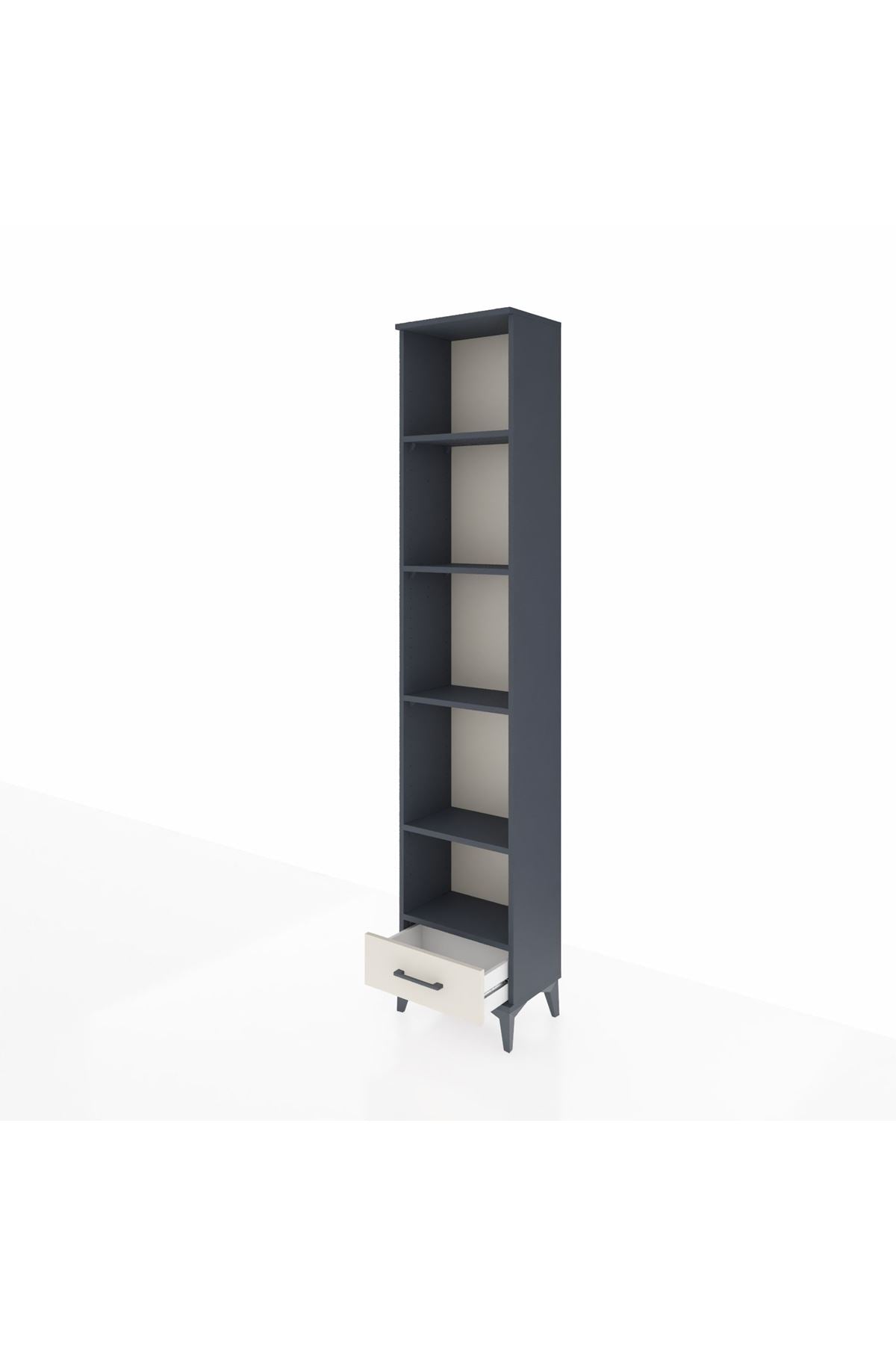 Arges Dolap 5 Raflı Tek Çekmeceli 44x30x221 - S28M006V4A