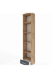 Arges Dolap 5 Raflı Tek Çekmeceli 44x30x221 - S28M006V8A
