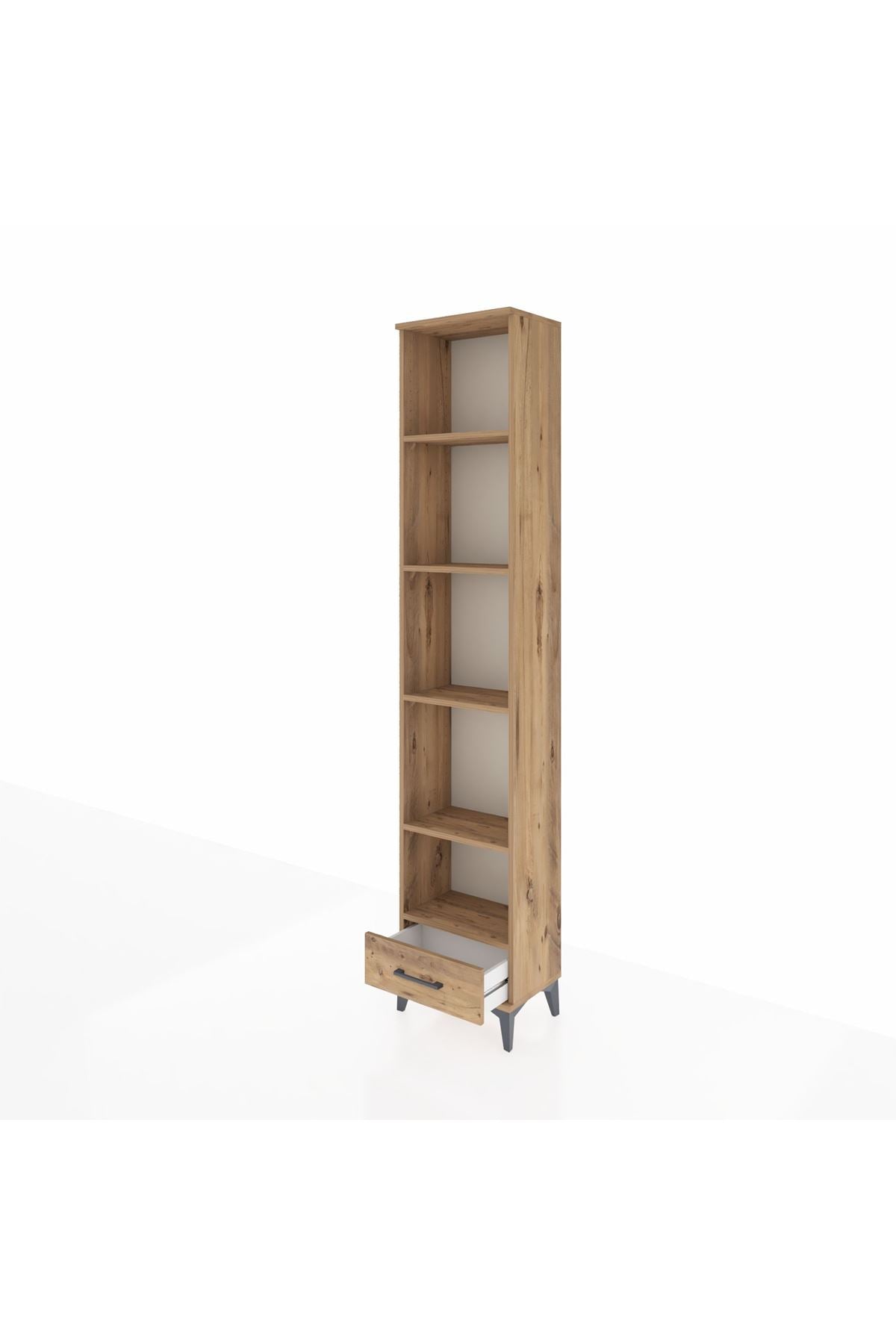 Arges Dolap 5 Raflı Tek Çekmeceli 44x30x221 - S28M006V9A