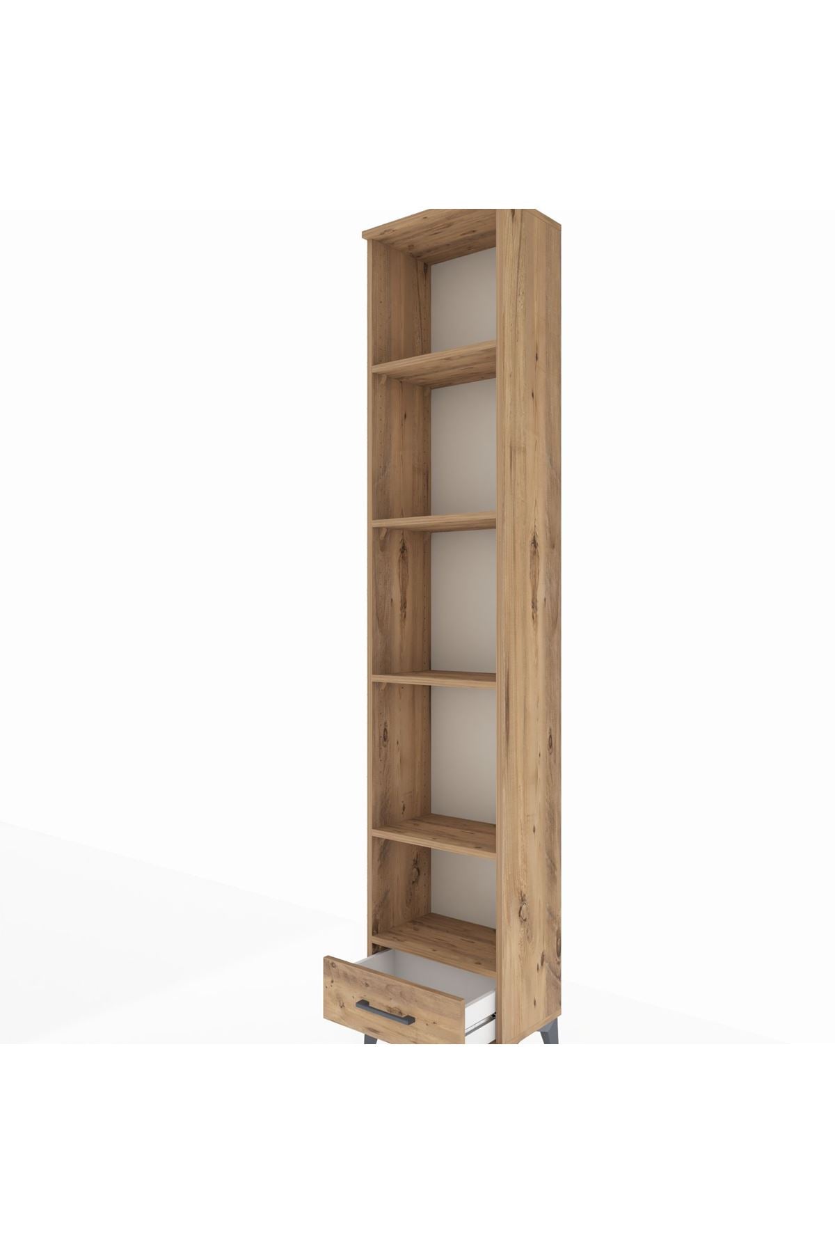 Arges Dolap 5 Raflı Tek Çekmeceli 44x30x221 - S28M006V9A