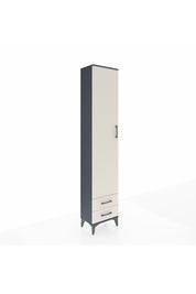 Arges Dolap 2 Raflı 2 Çekmeceli Tek Askılı 44x30x221 - S28M007V4A