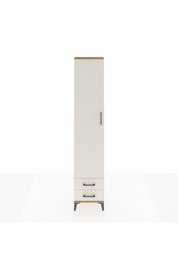 Arges Dolap 2 Raflı 2 Çekmeceli Tek Askılı 44x30x221 - S28M007V7A