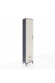 Arges Dolap 5 Raflı 2 Çekmeceli Tek Kapaklı 44x30x221 - S28M008V4A