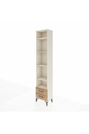 Arges Dolap 5 Raflı 2 Çekmeceli 44x30x221 - S28M009V3A