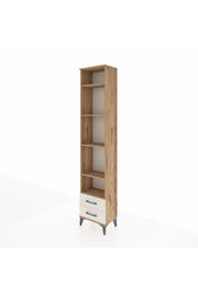 Arges Dolap 5 Raflı 2 Çekmeceli 44x30x221 - S28M009V7A