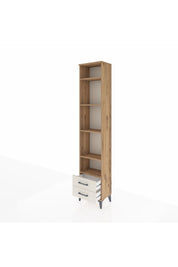 Arges Dolap 5 Raflı 2 Çekmeceli 44x30x221 - S28M009V7A