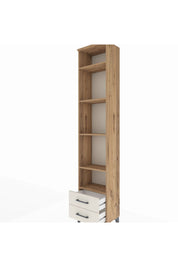 Arges Dolap 5 Raflı 2 Çekmeceli 44x30x221 - S28M009V7A