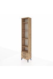 Arges Dolap 5 Raflı 2 Çekmeceli 44x30x221 - S28M009V9A