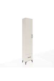 Arges Dolap 3 Raflı Tek Çekmeceli Tek Askılı 44x30x221 - S28M010V1A