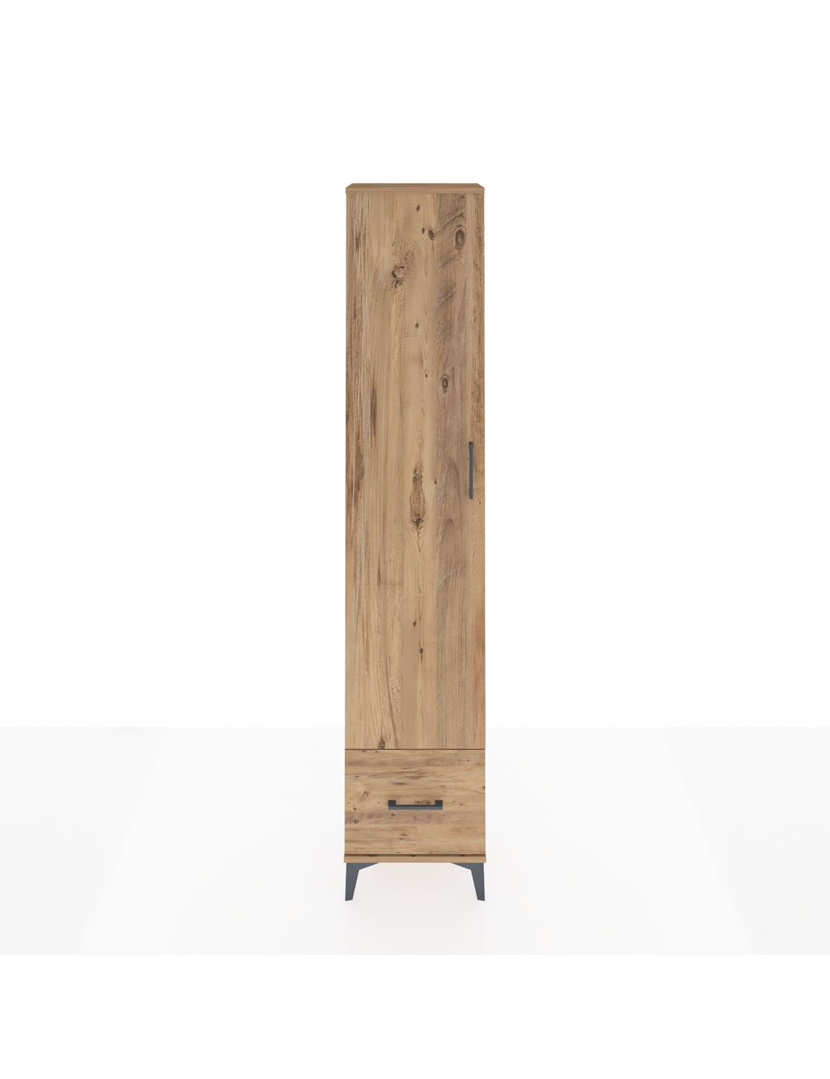 Arges Dolap 5 Raflı Tek Çekmeceli Tek Kapaklı 44x30x221 - S28M011V9A