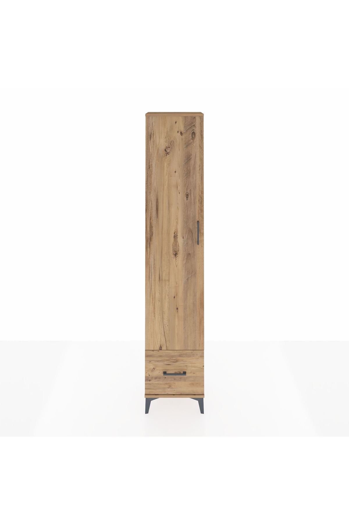 Arges Dolap 5 Raflı Tek Çekmeceli Tek Kapaklı 44x30x221 - S28M011V9A