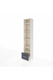Arges Dolap 5 Raflı Tek Çekmeceli 44x30x221 - S28M012V2A