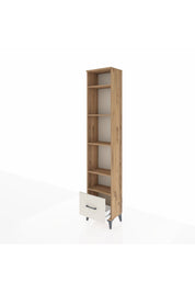 Arges Dolap 5 Raflı Tek Çekmeceli 44x30x221 - S28M012V7A