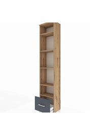 Arges Dolap 5 Raflı Tek Çekmeceli 44x30x221 - S28M012V8A