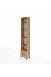 Arges Dolap 5 Raflı Tek Çekmeceli 44x30x221 - S28M012V9A