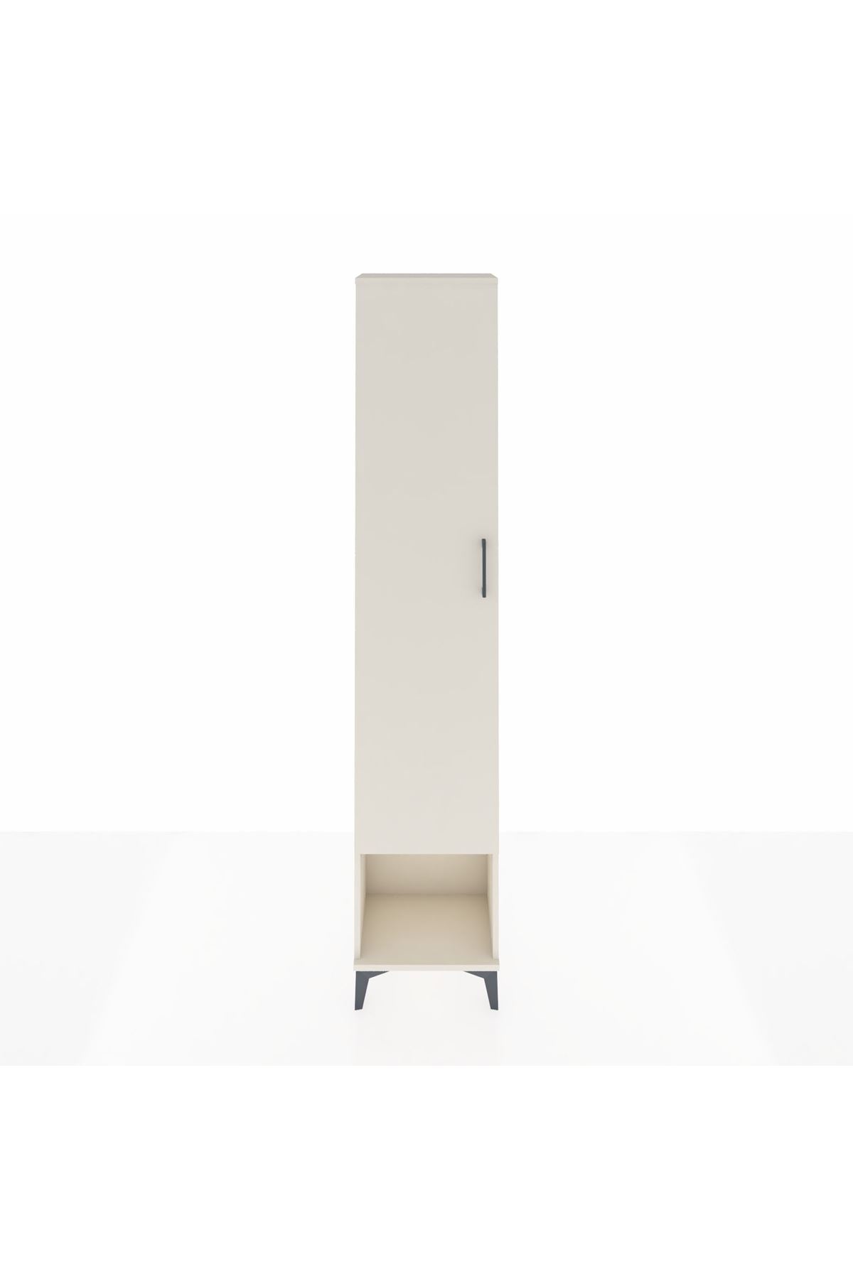 Arges Dolap 2 Raflı Tek Kapaklı Tek Askılı 44x30x221 - S28M013V1A