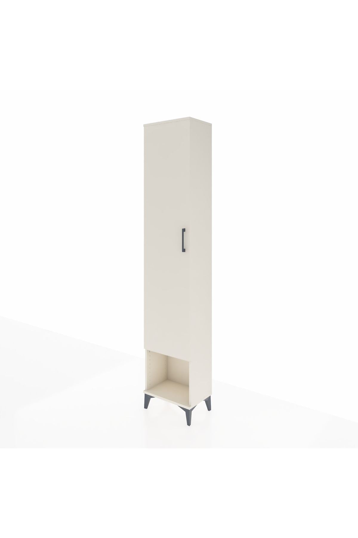 Arges Dolap 2 Raflı Tek Kapaklı Tek Askılı 44x30x221 - S28M013V1A