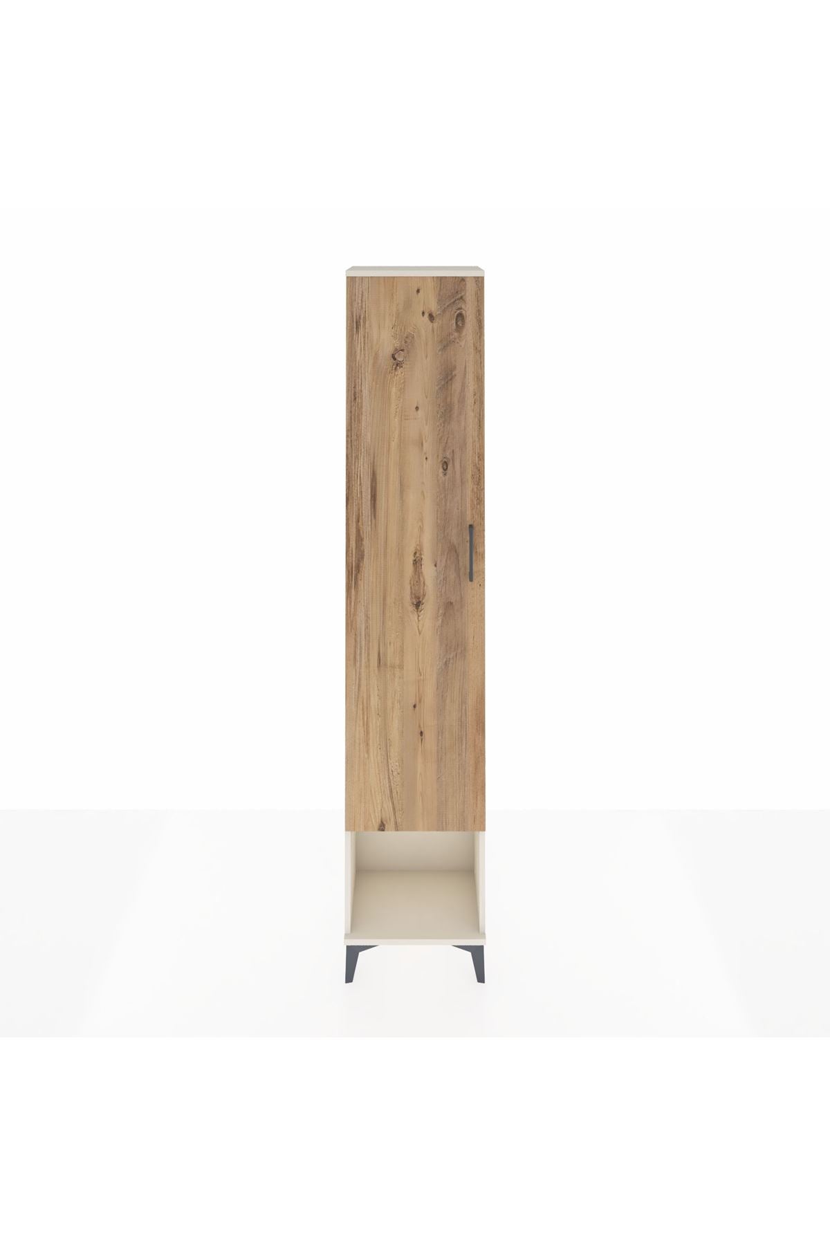 Arges Dolap 2 Raflı Tek Kapaklı Tek Askılı 44x30x221 - S28M013V3A