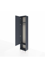 Arges Dolap 2 Raflı Tek Kapaklı Tek Askılı 44x30x221 - S28M013V5A