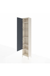 Arges Dolap 5 Raflı Tek Kapaklı 44x30x221 - S28M014V2A