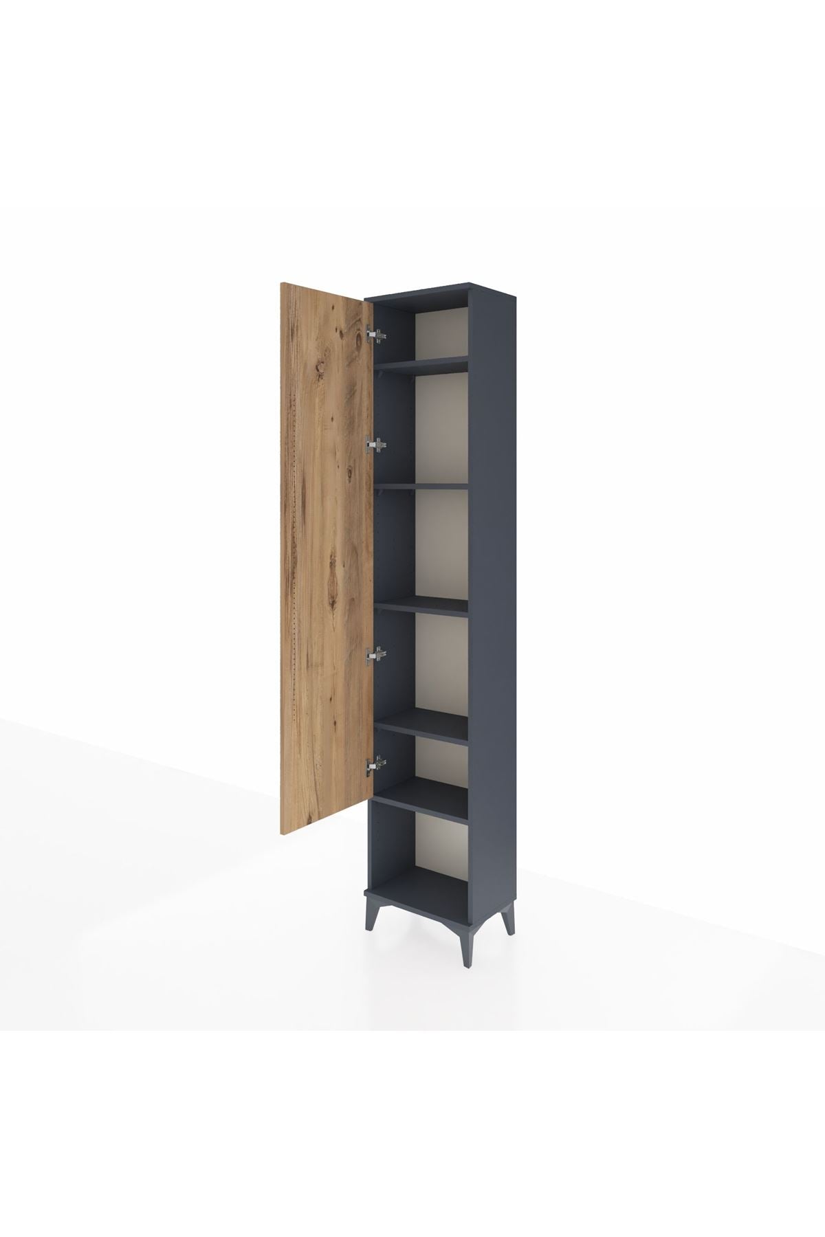 Arges Dolap 5 Raflı Tek Kapaklı 44x30x221 - S28M014V6A