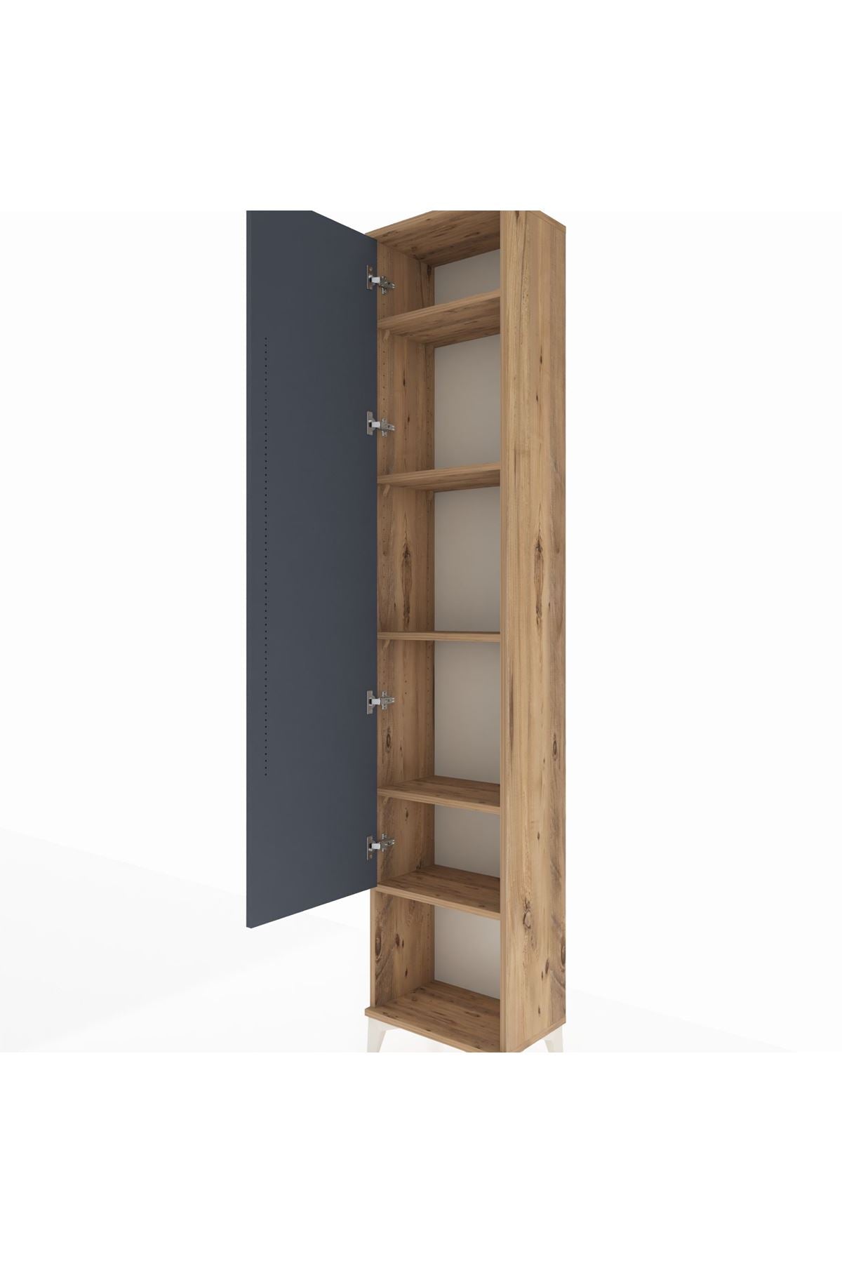 Arges Dolap 5 Raflı Tek Kapaklı 44x30x221 - S28M014V8A