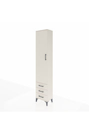Arges Dolap 2 Raflı 3 Çekmeceli Tek Askılı 44x30x221 - S28M015V1A