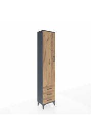 Arges Dolap 4 Raflı 3 Çekmeceli Tek Kapaklı 44x30x221 - S28M016V6A