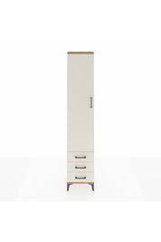 Arges Dolap 4 Raflı 3 Çekmeceli Tek Kapaklı 44x30x221 - S28M016V7A
