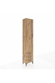 Arges Dolap 4 Raflı 3 Çekmeceli Tek Kapaklı 44x30x221 - S28M016V9A