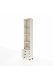 Arges Dolap 4 Raflı 3 Çekmeceli 44x30x221 - S28M017V1A