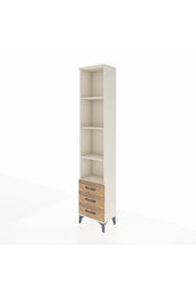Arges Dolap 4 Raflı 3 Çekmeceli 44x30x221 - S28M017V3A
