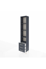 Arges Dolap 4 Raflı 3 Çekmeceli 44x30x221 - S28M017V5A