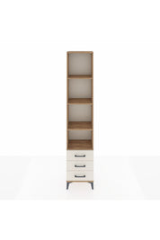 Arges Dolap 4 Raflı 3 Çekmeceli 44x30x221 - S28M017V7A