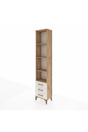 Arges Dolap 4 Raflı 3 Çekmeceli 44x30x221 - S28M017V7A