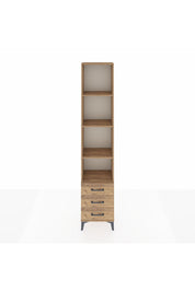 Arges Dolap 4 Raflı 3 Çekmeceli 44x30x221 - S28M017V9A