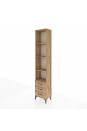 Arges Dolap 4 Raflı 3 Çekmeceli 44x30x221 - S28M017V9A