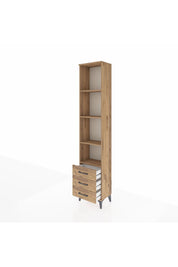 Arges Dolap 4 Raflı 3 Çekmeceli 44x30x221 - S28M017V9A