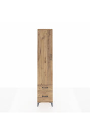 Arges Dolap 2 Raflı 2 Çekmeceli Tek Askılı 44x30x221 - S28M018V9A
